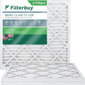 Filterbuy 12x12x1  13 Pleated   Furnace Air Filters (3-Pack)