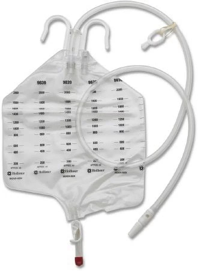 Hollister Urinary Drain Bag Anti-Reflux Valve 2000 mL Vinyl, 9839 -   20