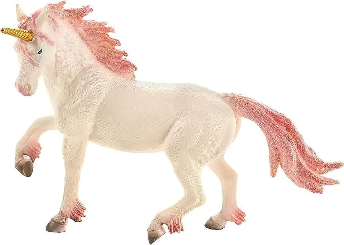 Unicorn (Pink) Realistic Fantasy Toy Replica Hand Painted Figurine