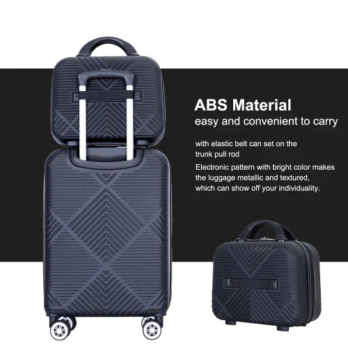Zateety 2Piece Luggage Sets  Lightweight Suitcase , Spinner Wheels,