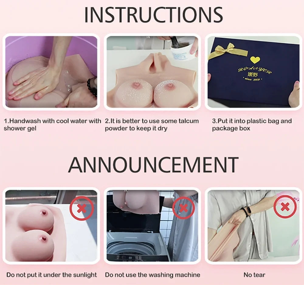 Realistic Human Skin Silicone Female Face Mask Crossdresser Cosplay