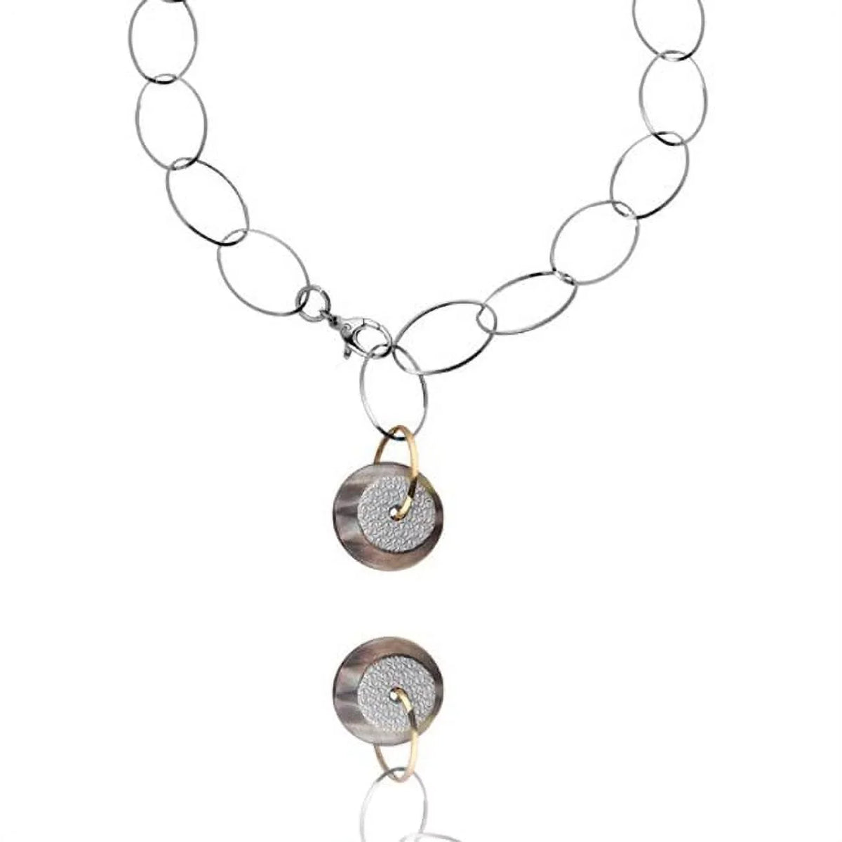 Ladies'Pendant  Watches CWN90702 Silver (50 cm)