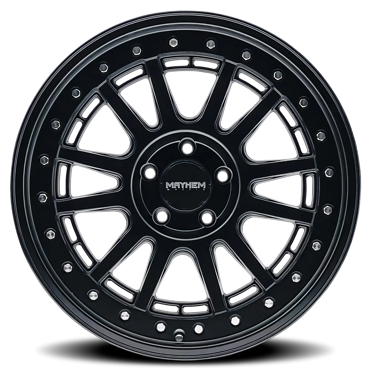18x9 Mayhem 8305 Compass Matte Black Wheel 6x135 (18mm)