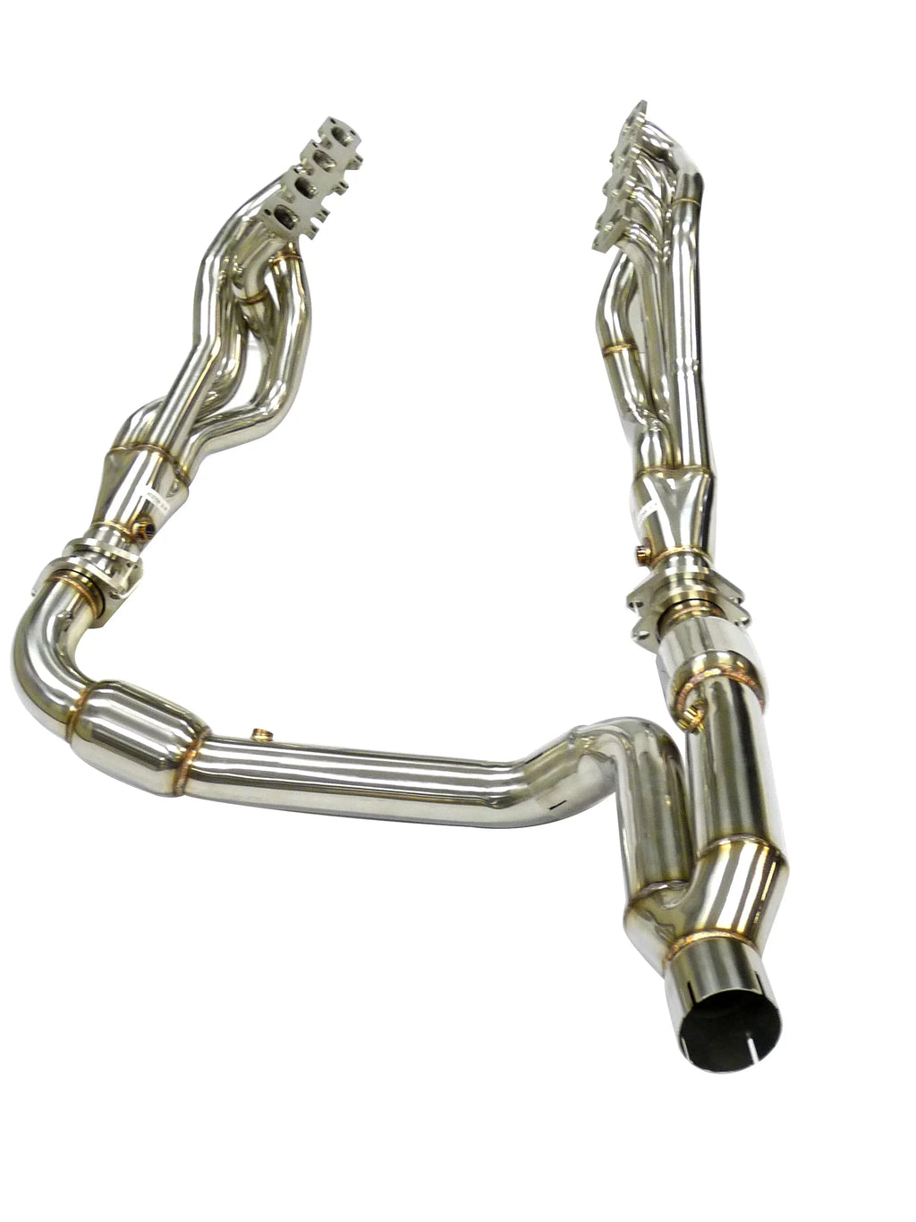 '- Catted Long Tube Header Fitment For 03 thru 04 Dodge Ram 1500 5.7L Hemi 2WD