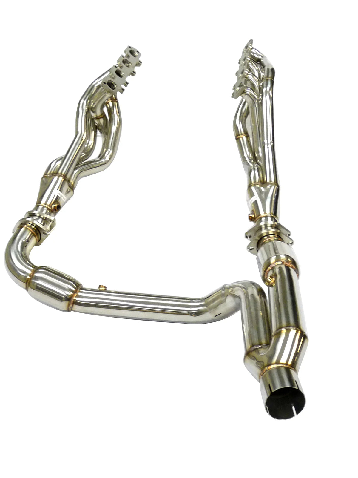 '- Catted Long Tube Header Fitment For 03 thru 04 Dodge Ram 1500 5.7L Hemi 2WD