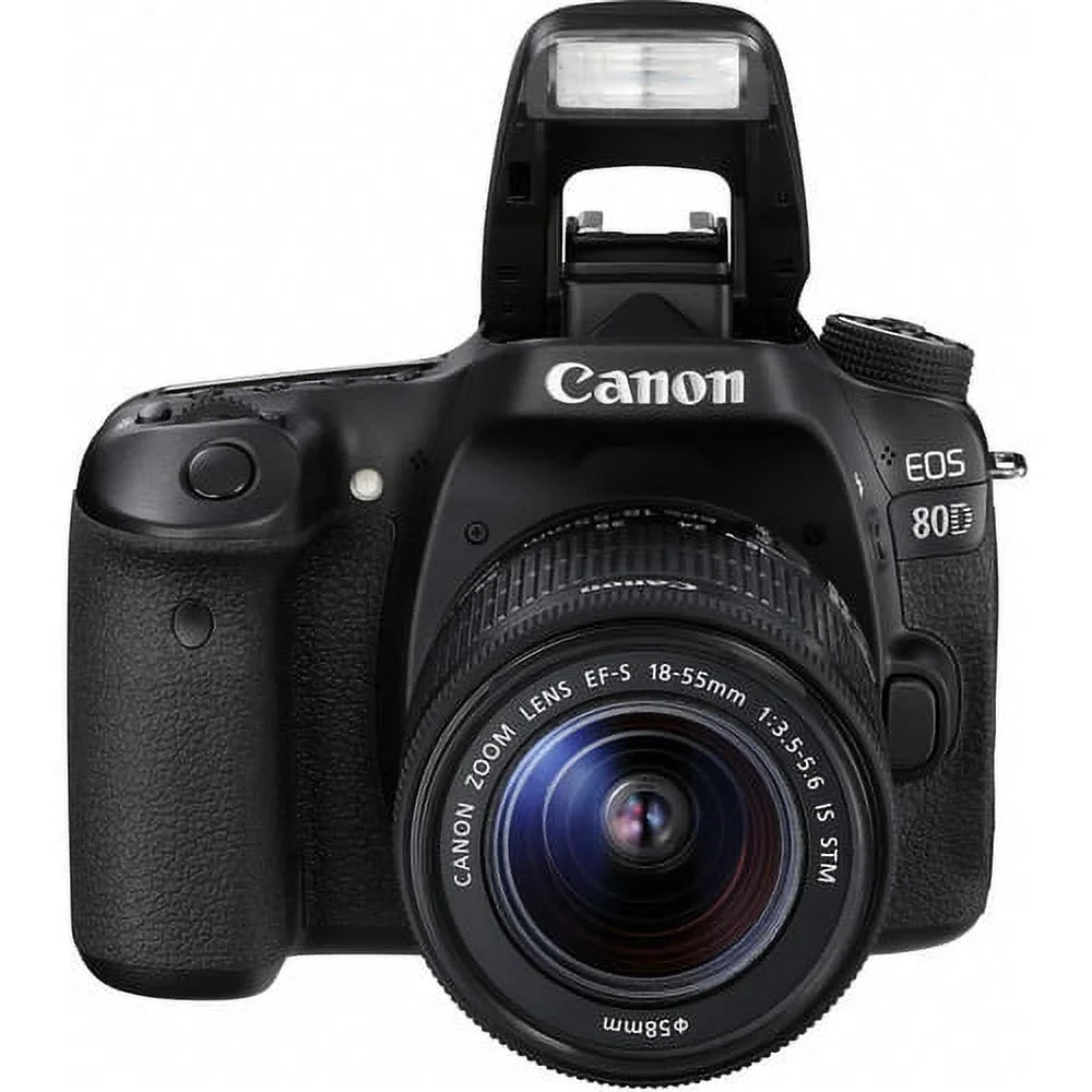 Canon  80D  Camera with 18-55mm Lens + 16GB Expo Essentials Kit