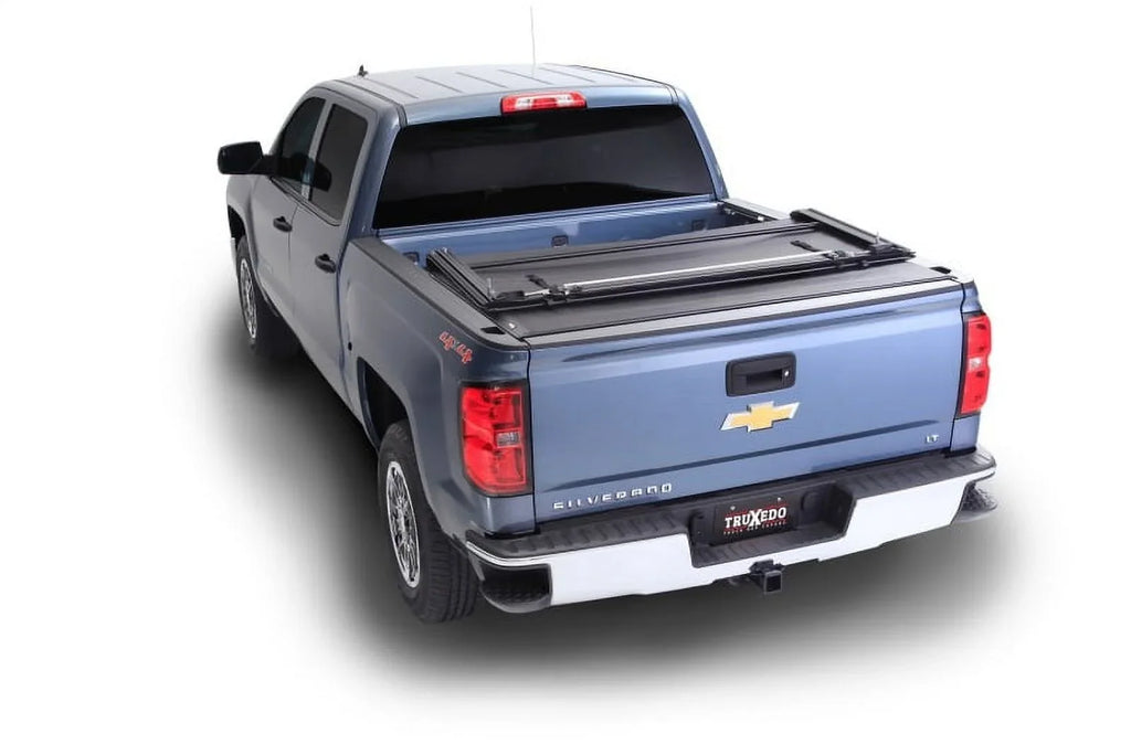 TruXedo Deuce Hybrid Truck Bed Tonneau Cover | 771501 | Fits 2007 - 2014 Chevy/ Silverado/Sierra 3500HD, Dually, w/Bed Caps 8' 2" Bed (97.6")