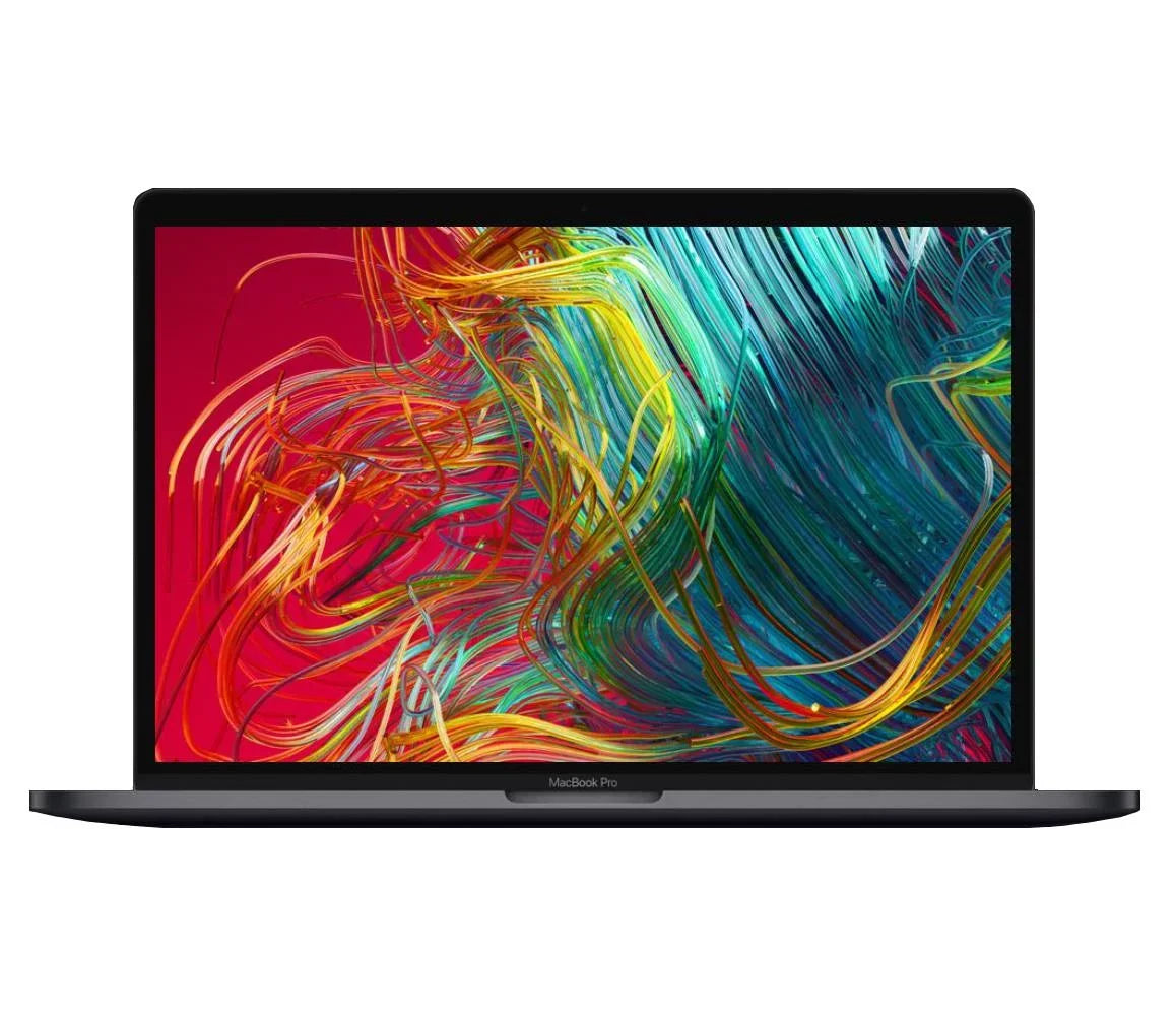 Pre-Owned Macbook Pro 15.4-inch (Retina, Space Gray, Touch Bar) 2.2Ghz 6-Core i7 (Mid 2018) MR932LL/A 256GB  32GB Memory 2880x1800 Display Mac  Sierra Power Adapter (Good)