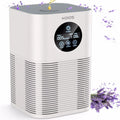 Air Purifiers for Home Bedroom, H13  Air Purifier with Auto Speed Control for Smoke (-50, white)