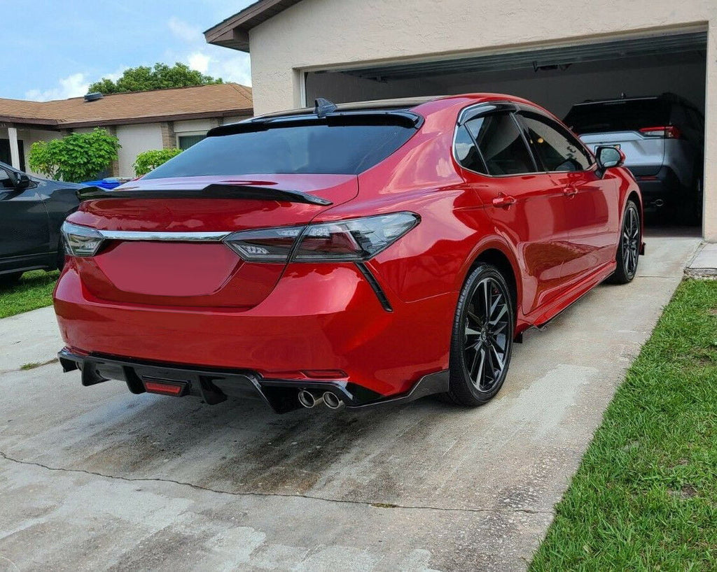 Kojem Rear Trunk Spoiler Lid Wing for 2018-2021 Toyota Camry     M4 Style 19 20 Glossy Black