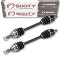Sixity  Rear Left & Right  Axles compatible with Honda TRX650 Rincon TRX680 Pair 2016 2015 2014 2013 2012 2011 2010 2009 2008 2007 2006 2005