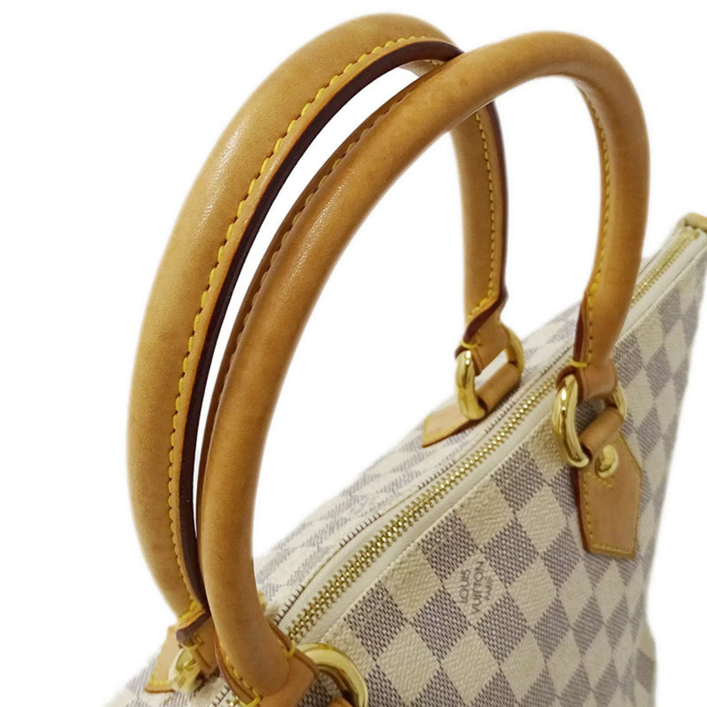 Authenticated Used Louis Vuitton   Bag Damier Azul Ladies Tote Handbag Saleya  N51186 White Gray