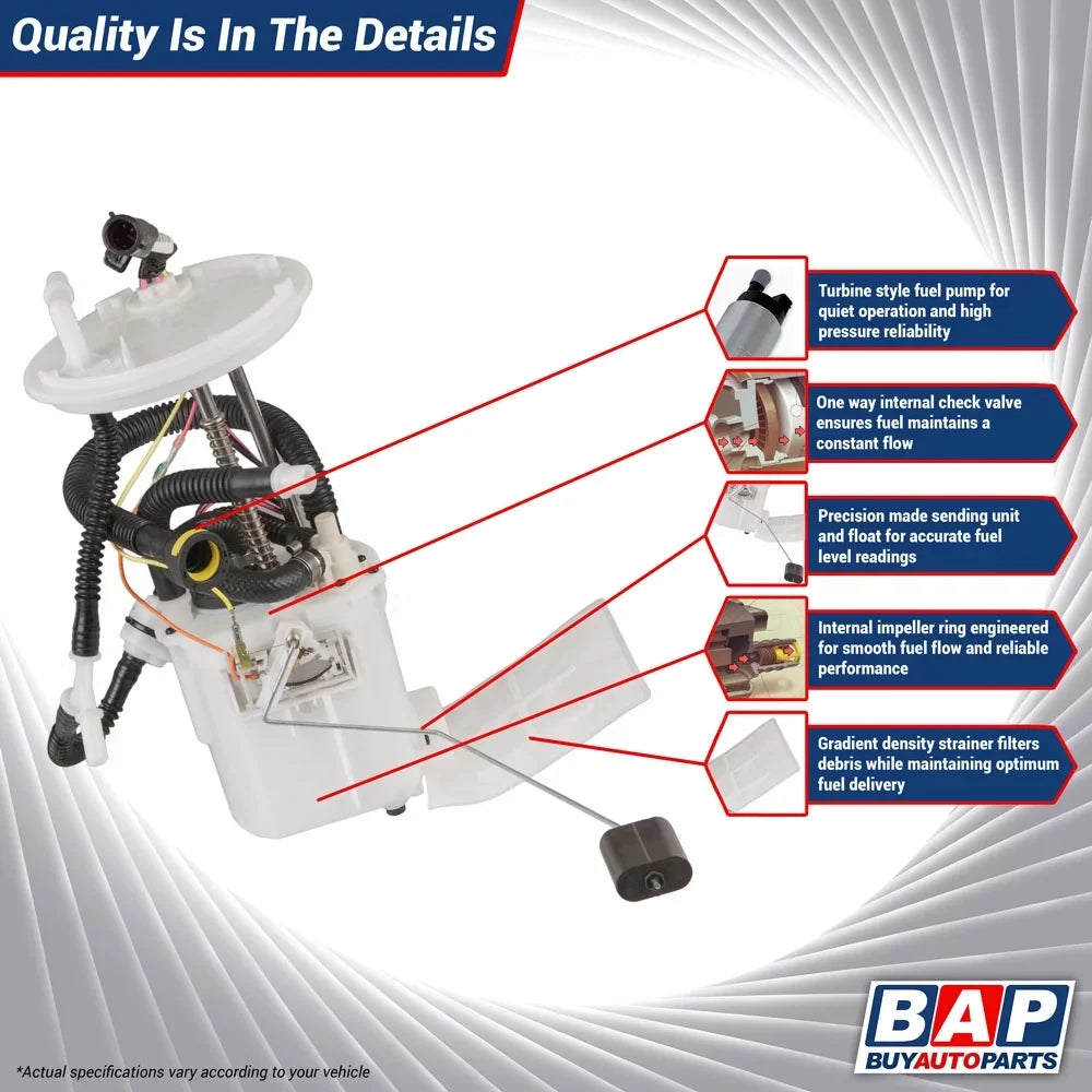 For Buick LaCrosse Chevy Impala Pontiac Grand Prix Fuel Pump Assembly - Buyautoparts Fits select: 2007-2008   , 2007