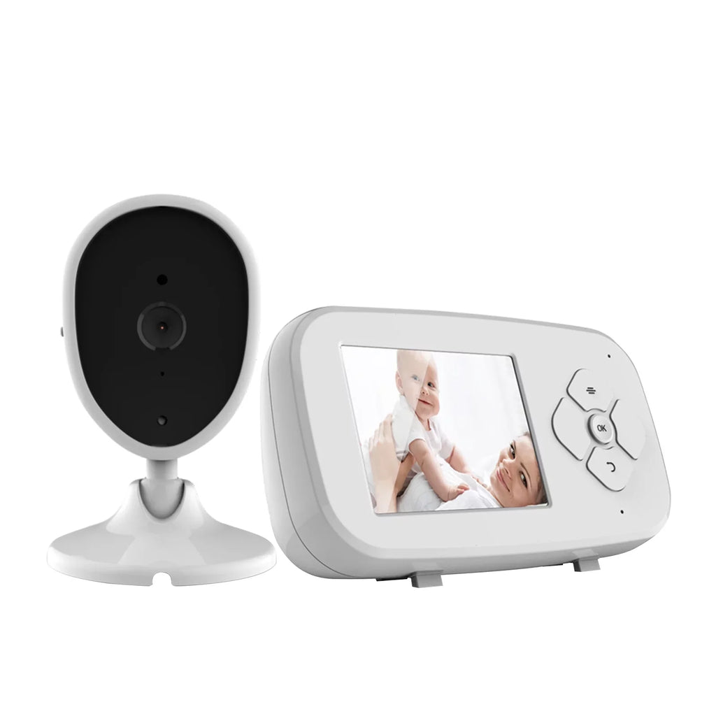 Arealer Wireless Monitor Video Monitor for Monitor with 2.8 Inch   Screen Room Detection  Functions Built-in Lullabies