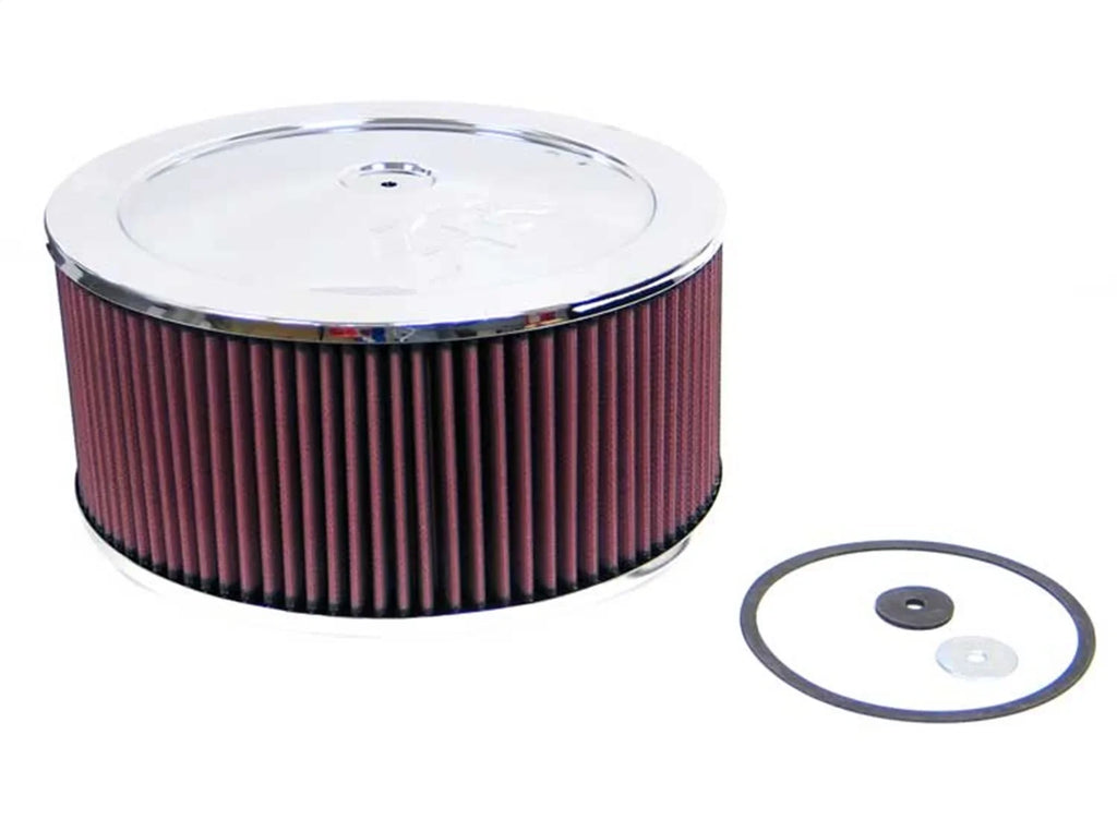K&N Filters 60-1200 Standard Custom Round Air Cleaner Filter Assembly