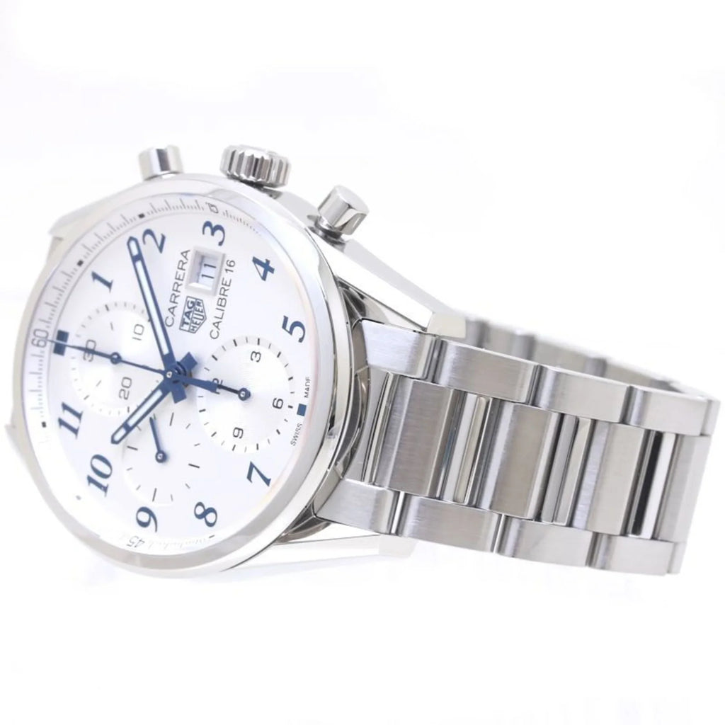 Pre-Owned   Carrera Chronograph Blue Edition CBK2114.BA0715 Stainless Steel Men's 39307 (Good)