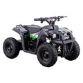 MotoTec Monster 36V 500W Kids Battery Powered  Four Wheeler Green
