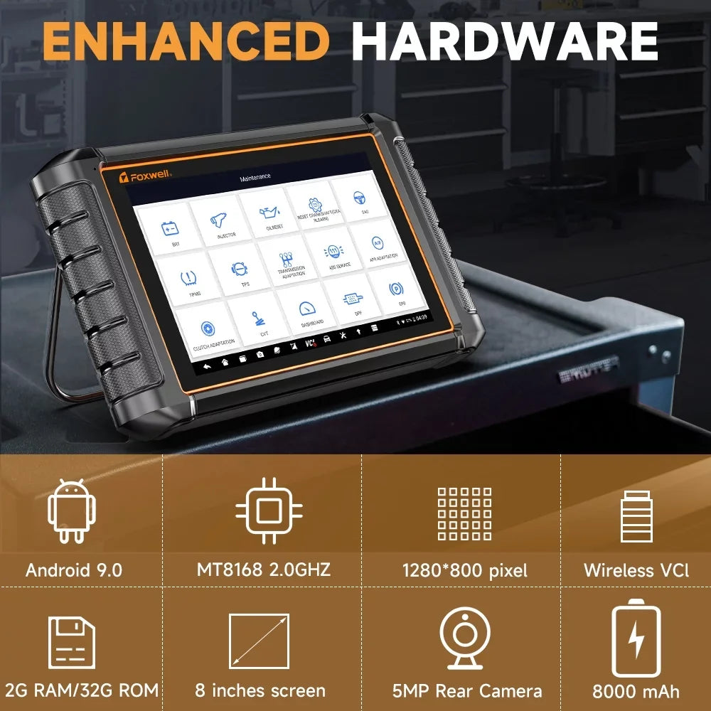 Scanner NT909  Bidirectional Control OBD2 Scanner Code Reader  Coding Key  Programmer Diagnostic Scan Tool