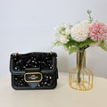 Coach CO922 Morgan Square Crossbody  Black