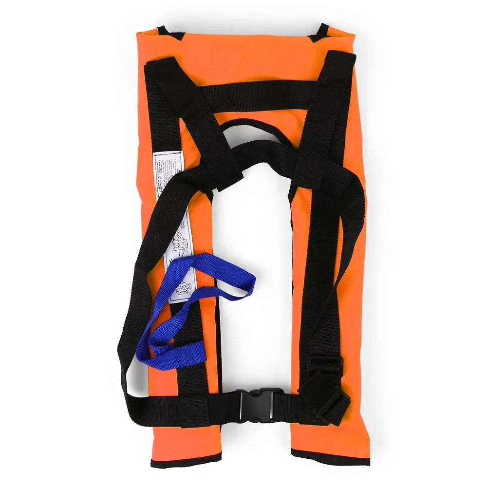Eccomum Manual Inflatable Adult Water Sports Swimming Fishing Survival Jacket