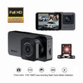Paddsun Car Dual Lens Dash Camera Cam  1080P Front/Rear/Inside Video Recorder G-Sensor