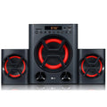 LK72B 40W 2.1 Channel Bluetooth Home Theatre System, Black/Red (Used - Good)