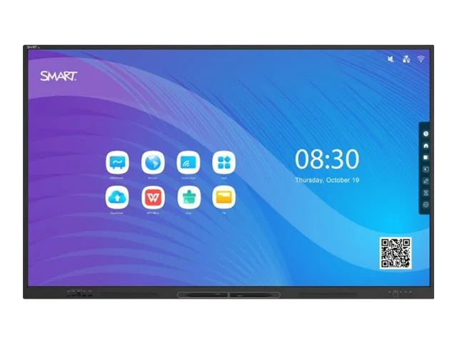 Board GX165-V3 - 65" Diagonal Class  (V3) Series -backlit  display - interactive - with whiteboard and touchscreen (multi touch) - Android - 4K  (2160p) 3840 x 2160 - black