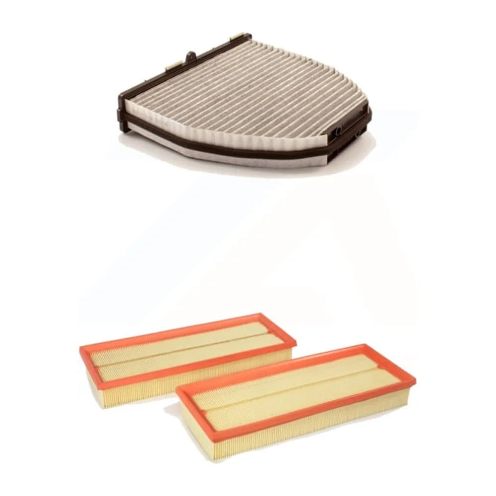 Air And Cabin Filters Kit For Mercedes-Benz C300 E350 GLK350 C350 E550 C230 -100313