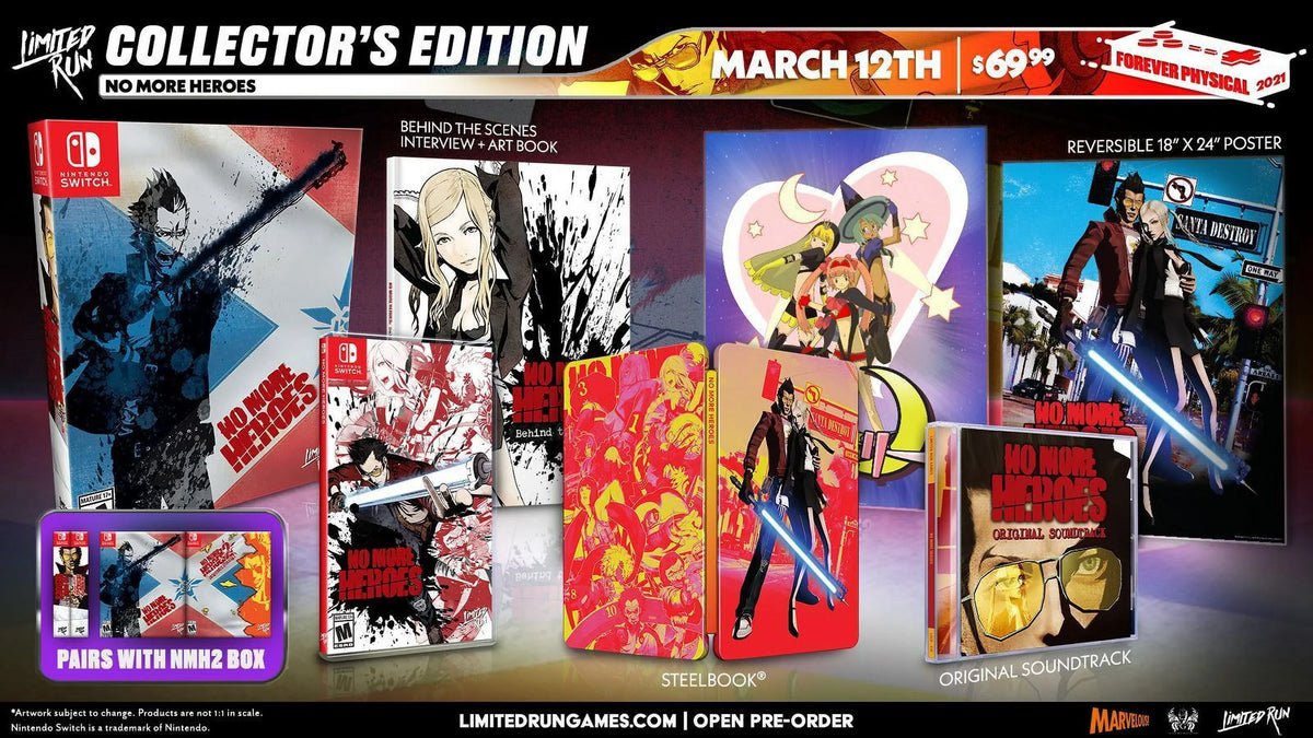 No More Heroes: Collectors Edition - Limited Run #99 - Nintendo Switch