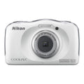 Nikon  S33 13.2MP Waterproof Shockproof Freezeproof White Digital Camera