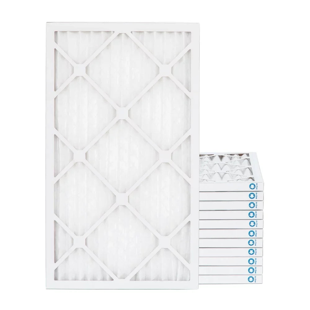 Pamlico Air 12x30x1  8 Pleated  Furnace Air Filters. Case of 12. Actual Size: 11-7/8 x 29-7/8 x 3/4