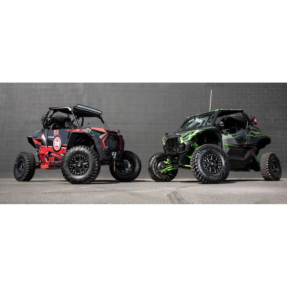 4/110 Tusk Uinta Beadlock Wheel 14x7 5.0 + 2.0 Matte Black For Yamaha Viking   Ranch Edition 2022