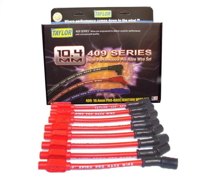 Taylor Cable 79261 409 Spiro Pro 10.4Mm Ignition Wire Set Fits Camaro Fits/For Fits select: 2015-2018   K1500 , 2014   K1500