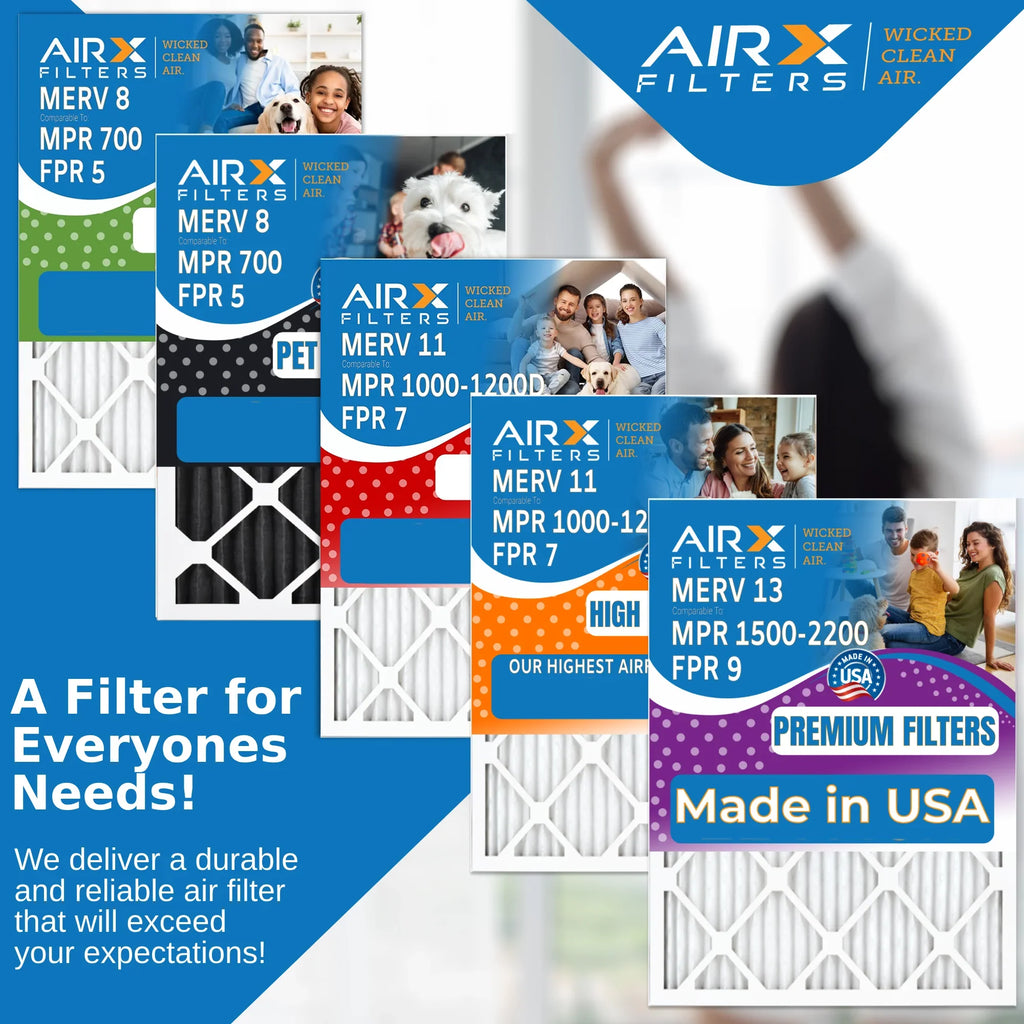 20x25x5 Air Filter Odor Eliminator Carbon Filter  8 Comparable to  700 &  5 Compatible with Honeywell FC100A1037 2 Pack by     .
