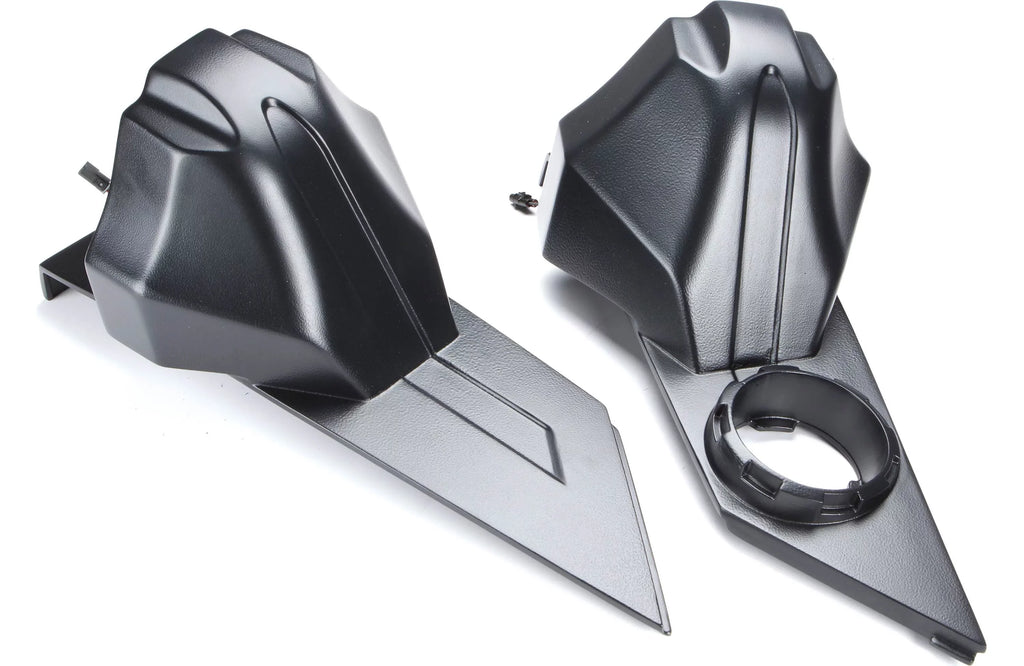 Works For Polaris Slingshot - Front & Rear Speaker Pods with Polk MM652 Speakers & Sub Enclosure with MM1042SVC Sub
