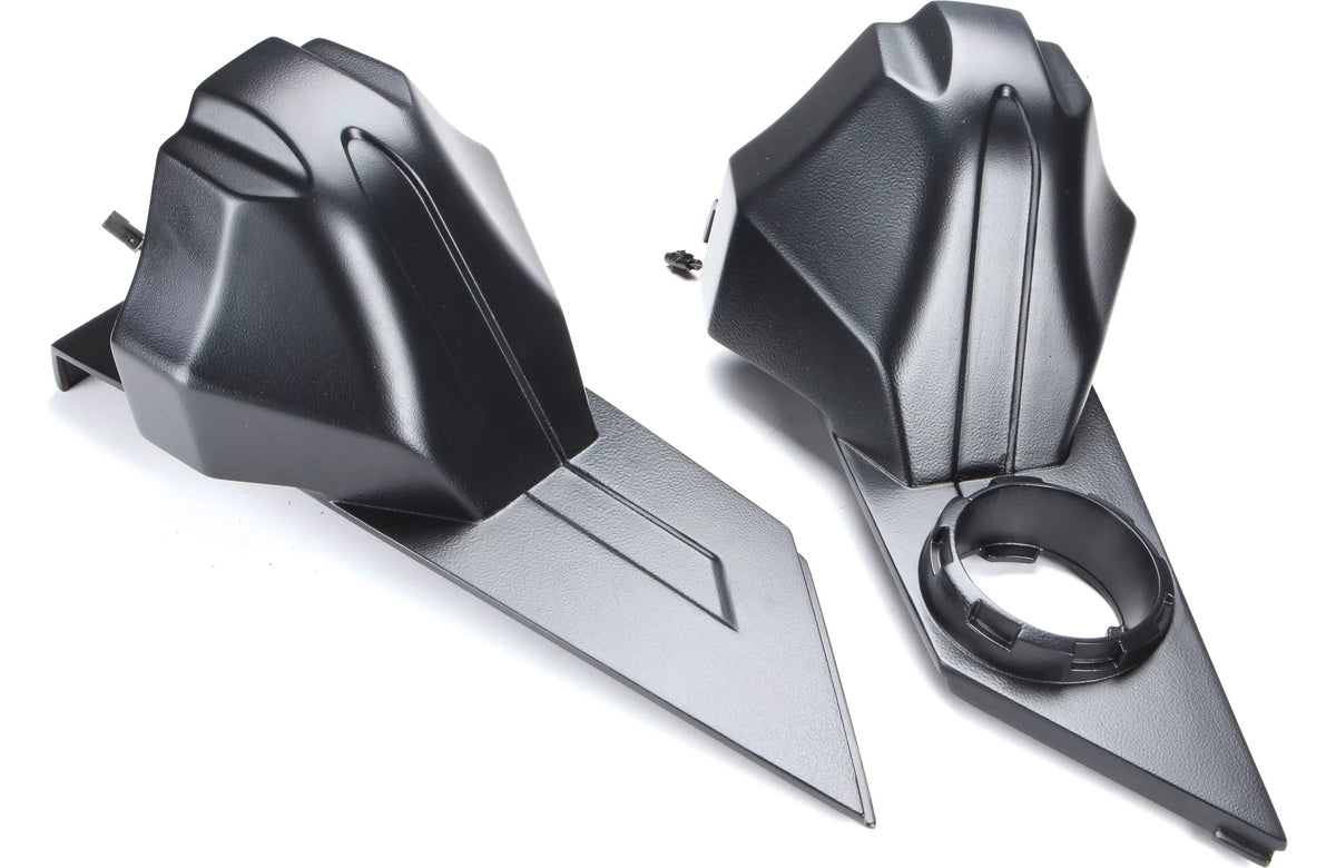 Works For Polaris Slingshot - Front & Rear Speaker Pods with Polk MM652 Speakers & Sub Enclosure with MM1042SVC Sub