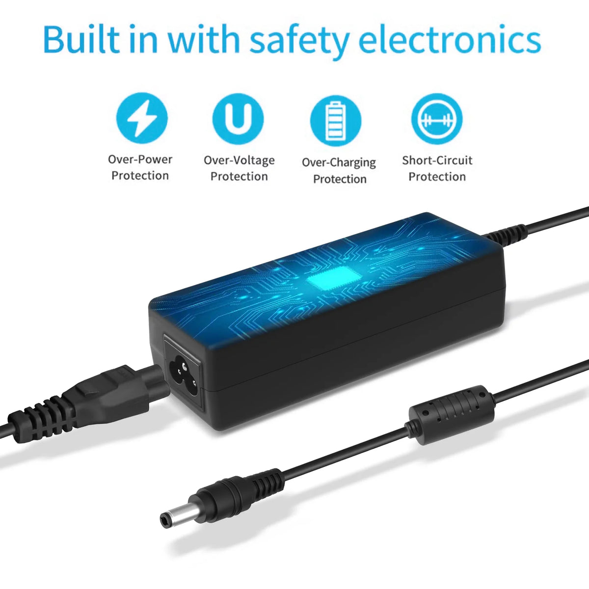 /  Adapter Replacement For Itronix Go-Book GoBook -1 IX270 Laptop  Power Supply Cord Cable  Charger Input: 100 - 240  50/60Hz Worldwide Voltage Use Mains
