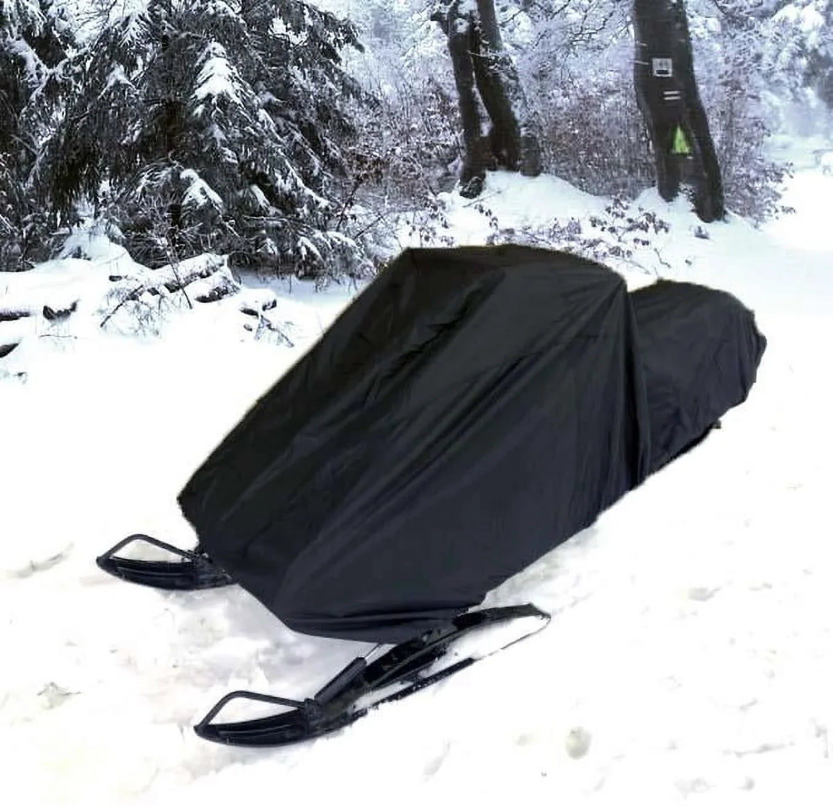 300D Snowmobile Travel and Storage Cover Compatible for 2019-2020 Polaris Indy   Sleds. Slush and Mud Protection
