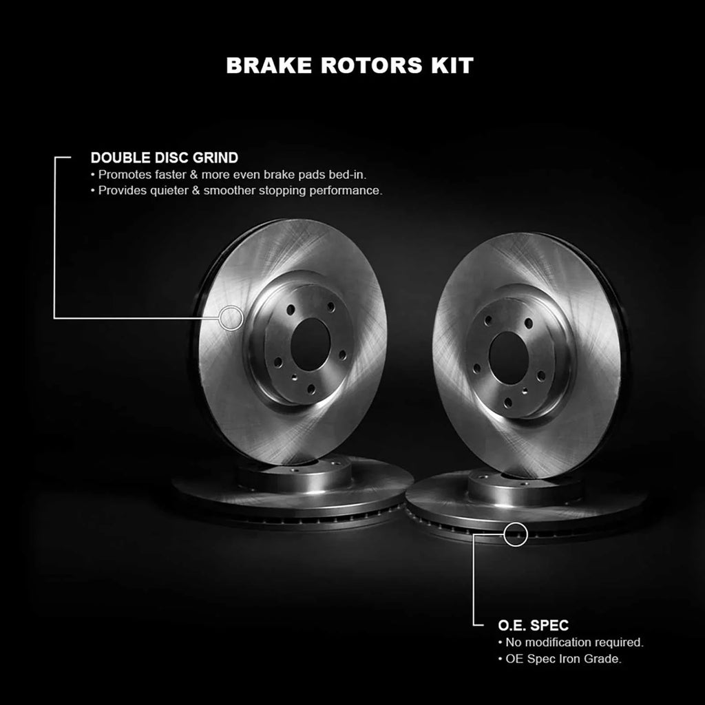R1 Concepts Wfpn2 20021 R1 Concepts Brake Rotor Blank Fits select: 2017-2019  , 2017