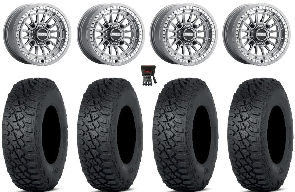MetalFX Delta Bdlk  15" Wheels Gm 30" Tenacity  8ply Tires Polaris   1000 /   / Ranger  900/1000