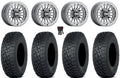 MetalFX Delta Bdlk  15" Wheels Gm 30" Tenacity  8ply Tires Polaris   1000 /   / Ranger  900/1000
