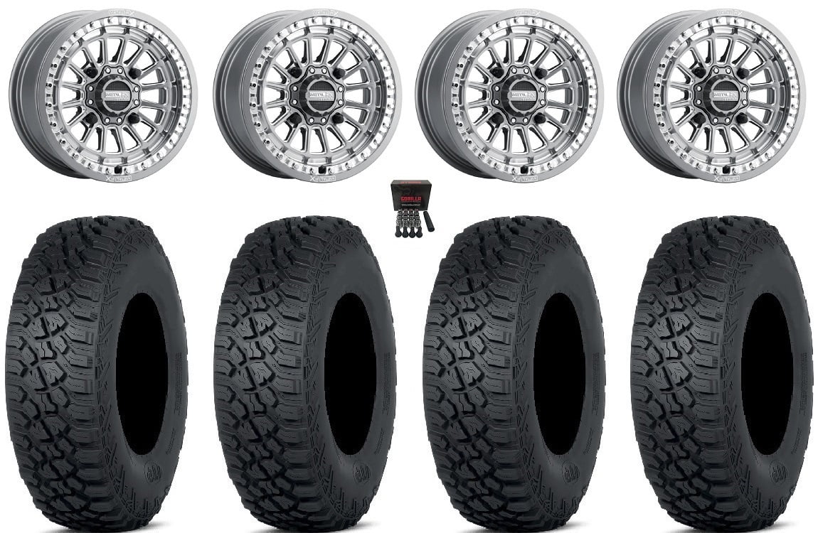MetalFX Delta Bdlk  15" Wheels Gm 30" Tenacity  8ply Tires Polaris   1000 /   / Ranger  900/1000