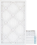 16X25x1  11,  1000 Pleated  Furnace 1" Air Filters By Pamlico. 6 Pack. Exact Size: 15-1/2 X 24-1/2 X 3/4