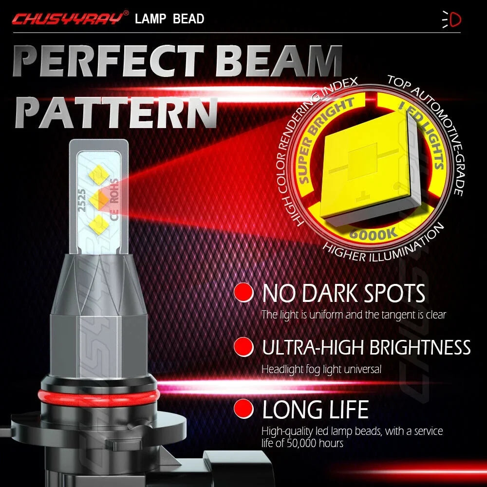 For Mazda -7 2007-2009 2010 2011  High / Low Headlight + Fog Light Bulb Kit