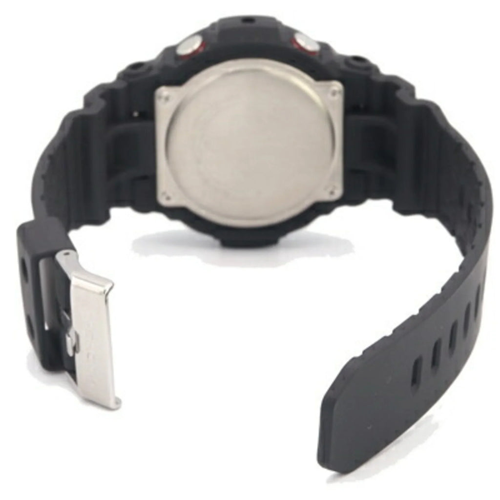 Pre-Owned Casio Men's Watch G-Shock -200 Black Dial Resin Stainless Steel Quartz Digital Analog Rubber  G-  (Like New)