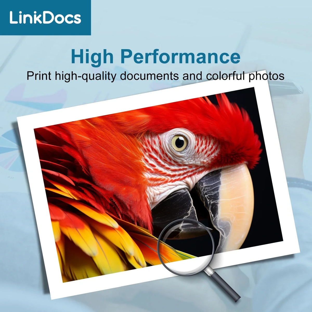 LinkDocs Compatible PFI120 -120 Cyan Ink Cartridges (130ml) Replacement for Canon PFI120 -120 -120C Work for Canon ImagePROGRAF  -200 -205 -300 -305 and -200 -300 Printer