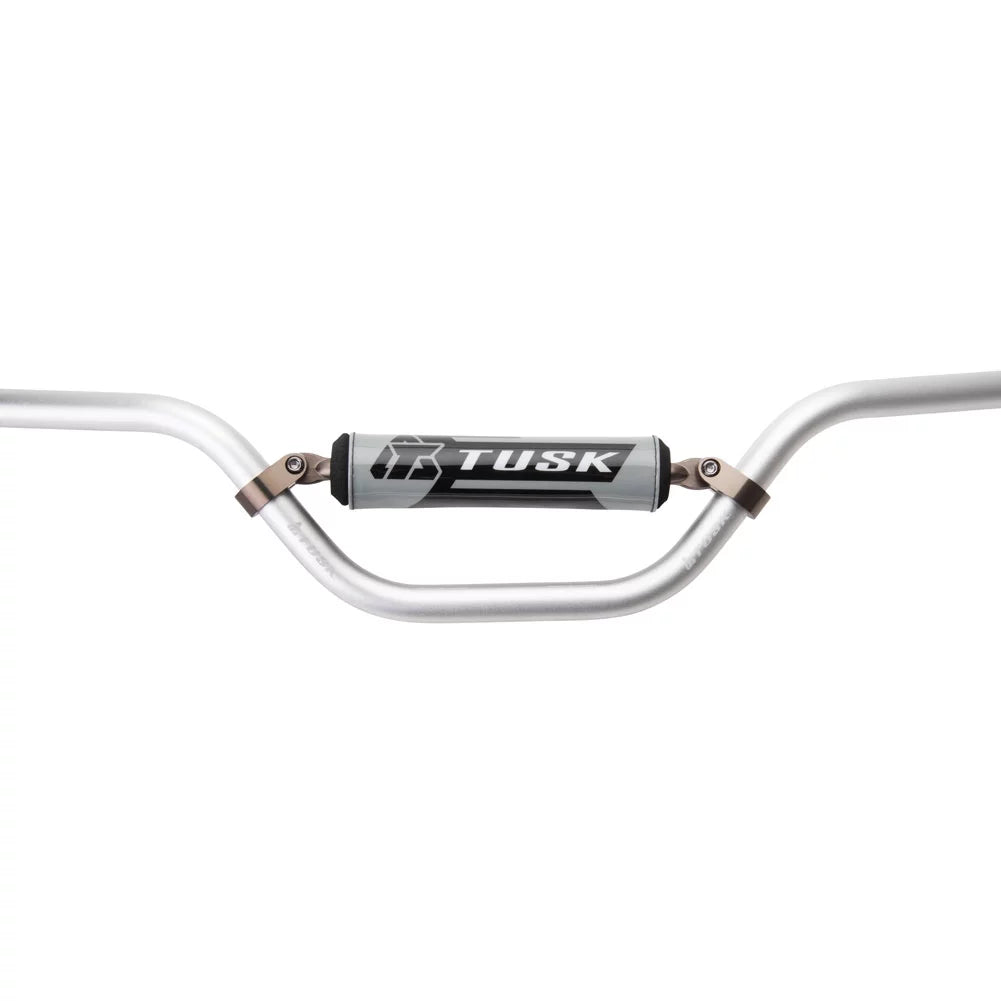 Tusk T-10 Aluminum 7/8" Handlebar  Mini Bend Silver For  LX2 1997-2000