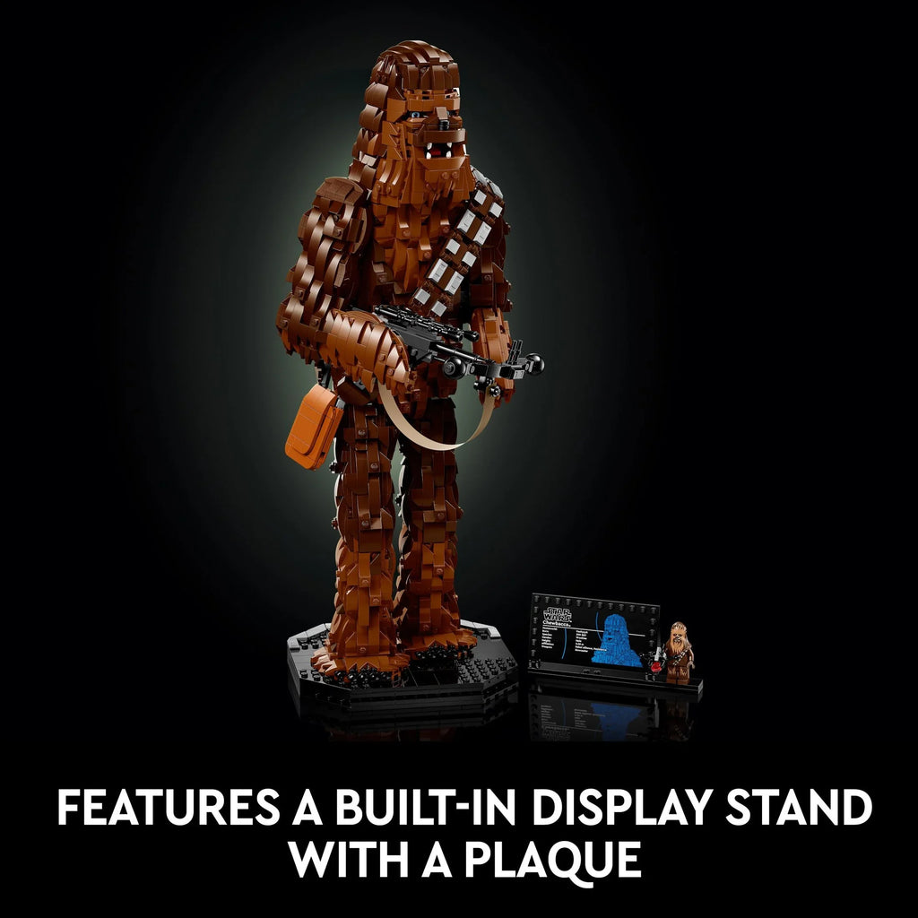 Star Wars Chewbacca, Buildable May the 4th Collectibles for Adults, Build and Display Chewbacca Collectible, Fun Star Wars Fan Gift for Teens, or any Star Wars Original Trilogy Fan, 75371