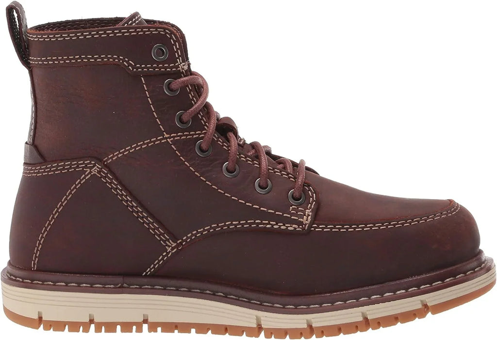 Utility Women's San Jose 6 Alloy Toe Wedge Work Boots 5 Gingerbread