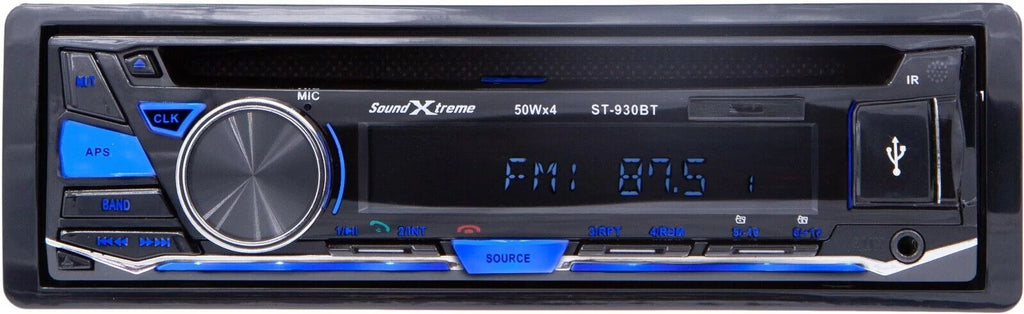 SoundXtreme Bluetooth Car Receiver    +4x Audiobank 6x9" & 6.5" Speakers Bundle